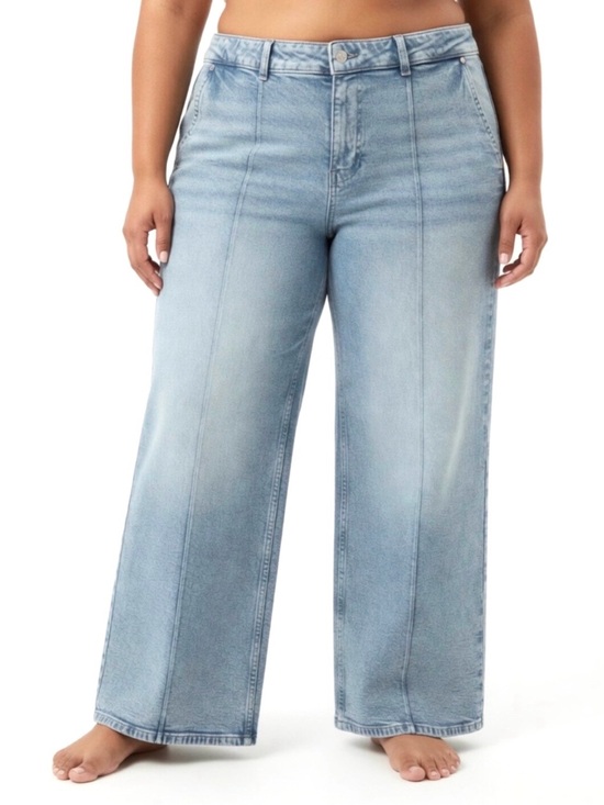 Michael Kors Denim - Michael Kors Carmen Wide Leg Super High Rise Jeans 18W NWT